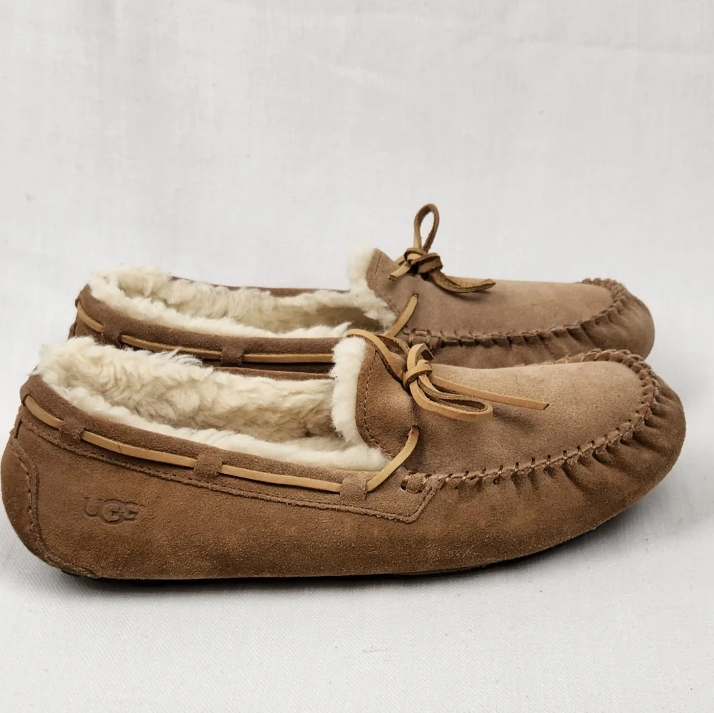 Ugg Australia Olsen Leather Slippers - Picture 3 of 10